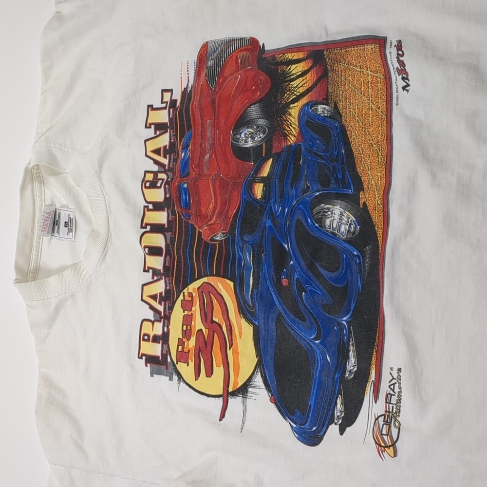 Delray Muscle Car Graphic Tee Size XL 1997
